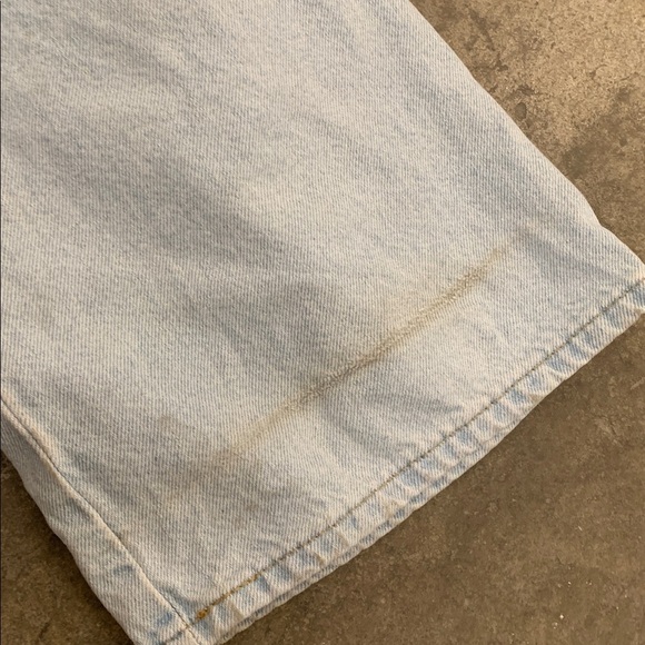 Levi’s wide leg Women's Light Blue Denim Overalls - Picture 6 of 6